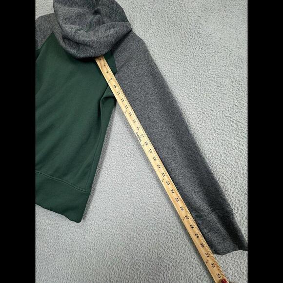 Nike Oakland Athletics As Womens SP Green Gray Pullover Logo Baseball Hoodie - Picture 11 of 11